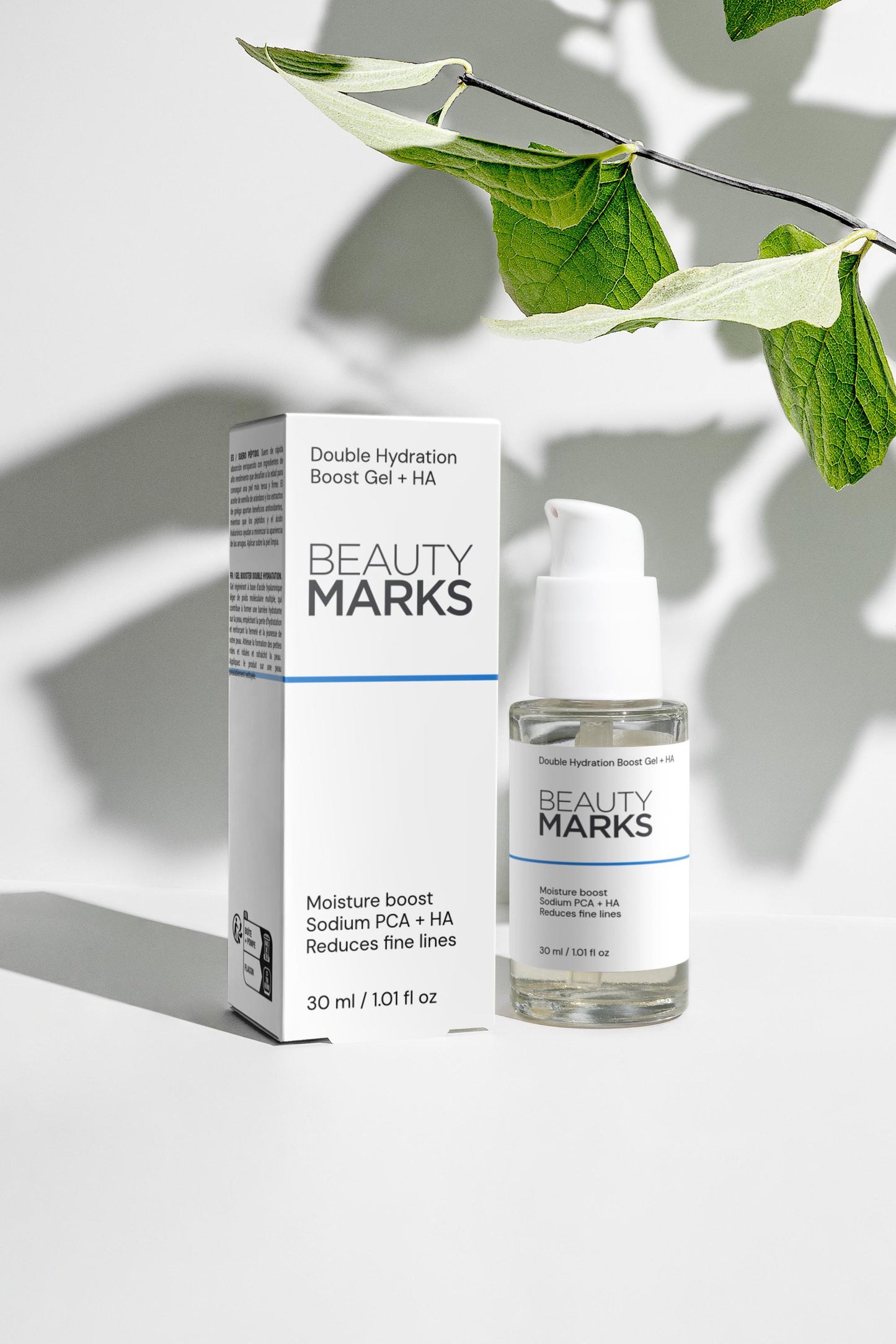 BEAUTY MARKS Double Hydration Boost Gel + HA