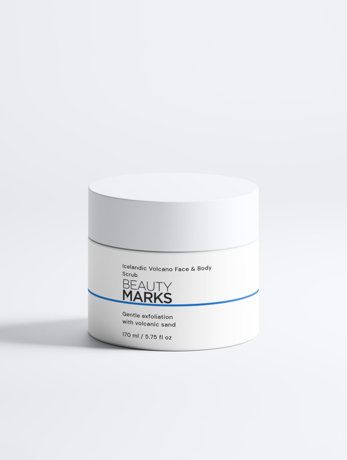 BEAUTY MARKS Icelandic Volcano Face & Body Scrub
